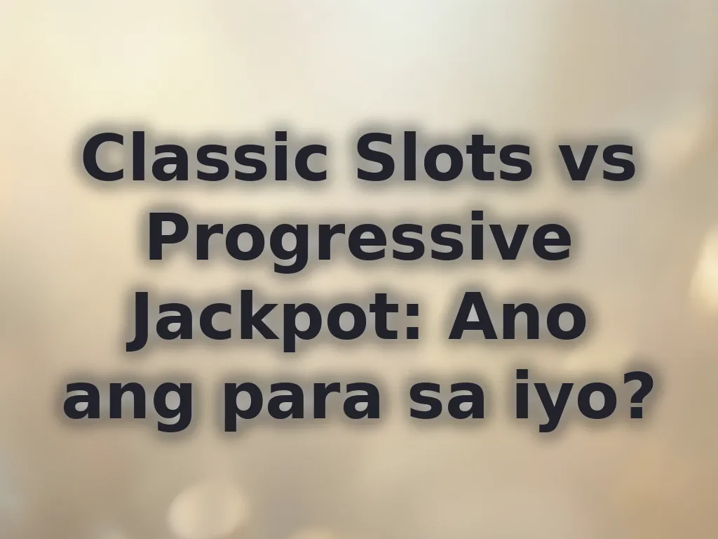 Classic vs Progressive